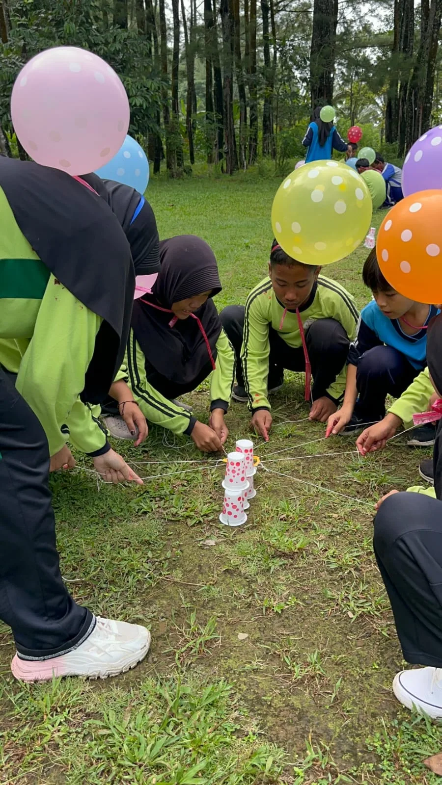 Fun Game School Outbound Kalisawah Banyuwangi